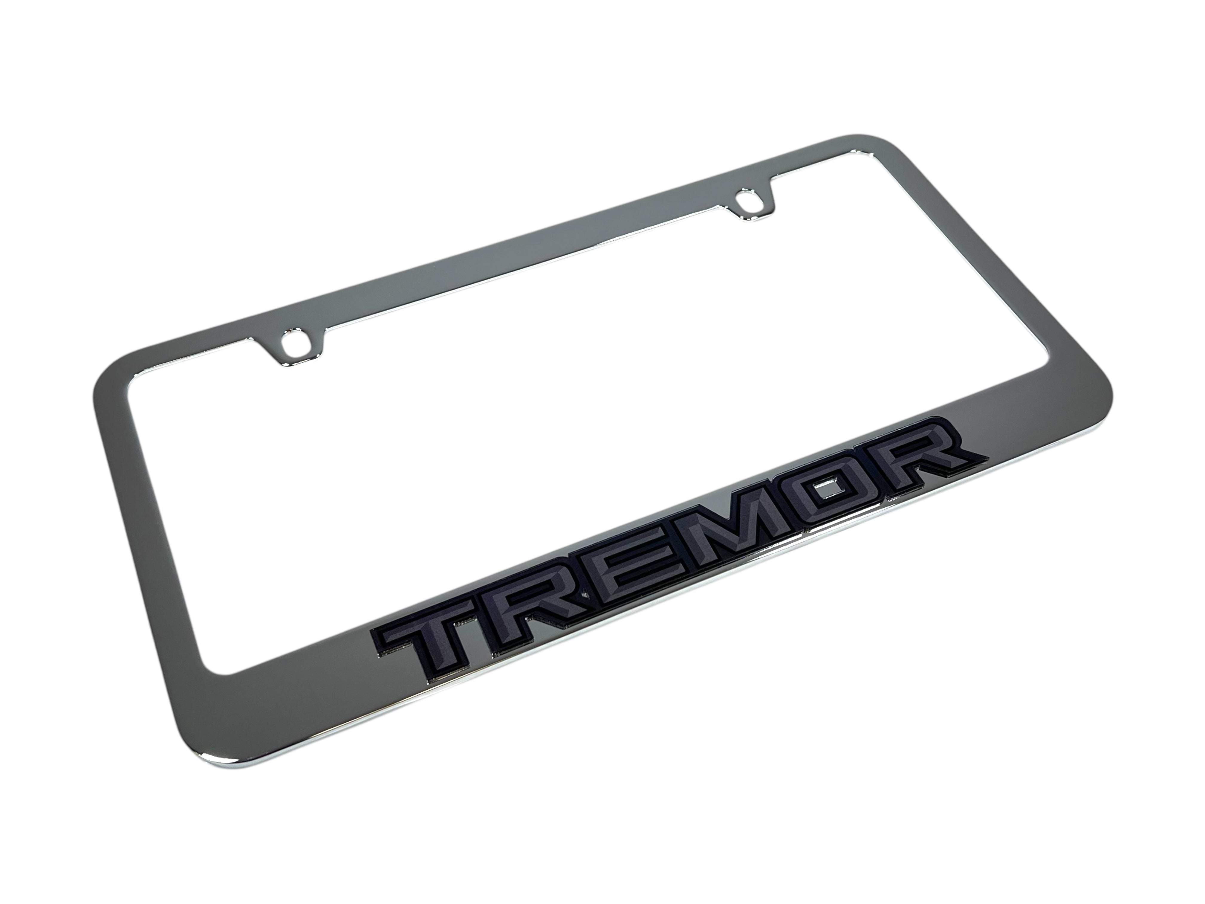 Ford Tremor Blacked Out Chrome License Plate Frame
