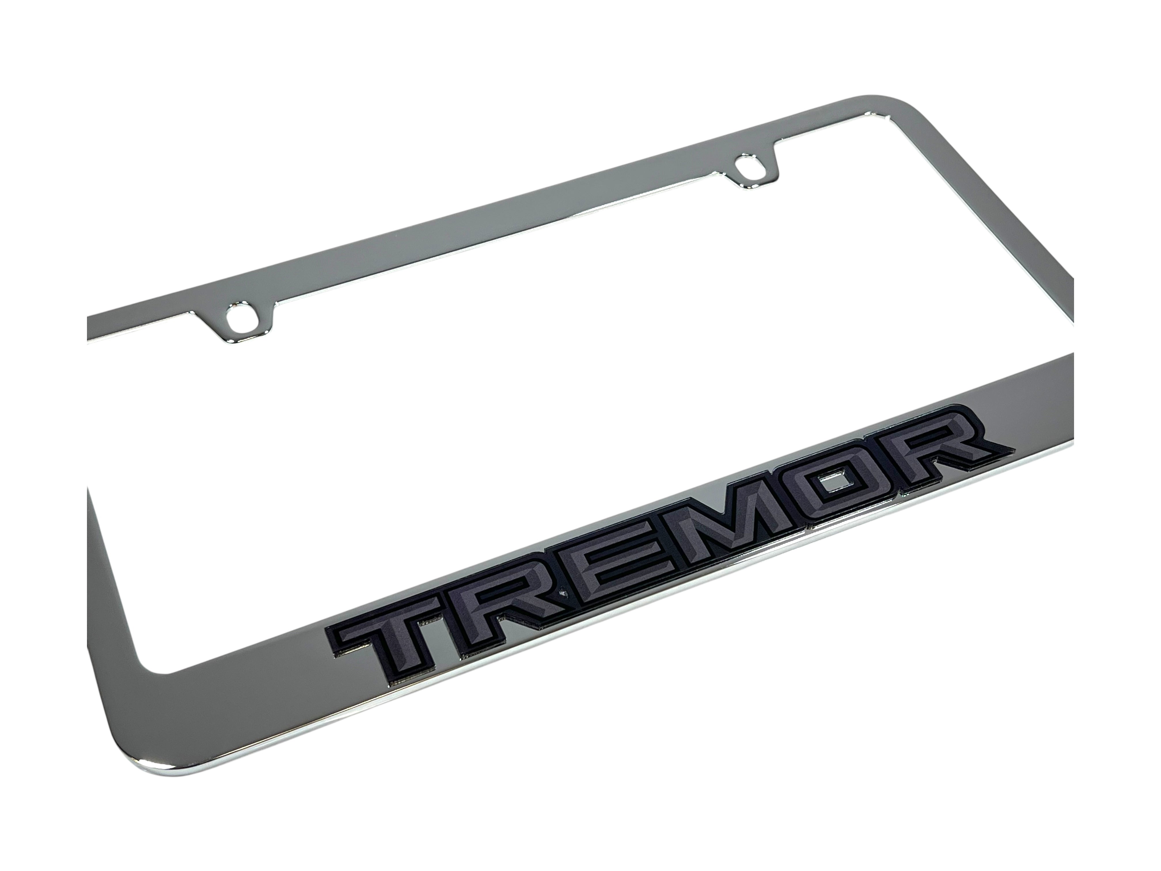 Ford Tremor Blacked Out Chrome License Plate Frame