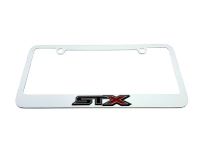 Ford F-150 STX White License Plate Frame