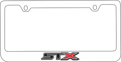 Ford F-150 STX White License Plate Frame