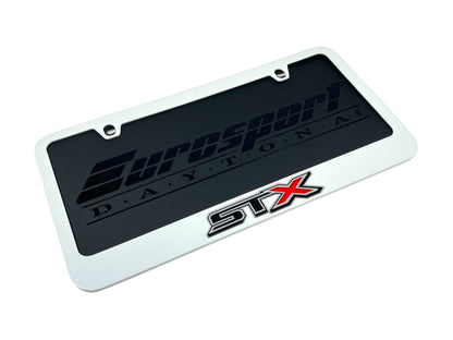 Ford F-150 STX White License Plate Frame