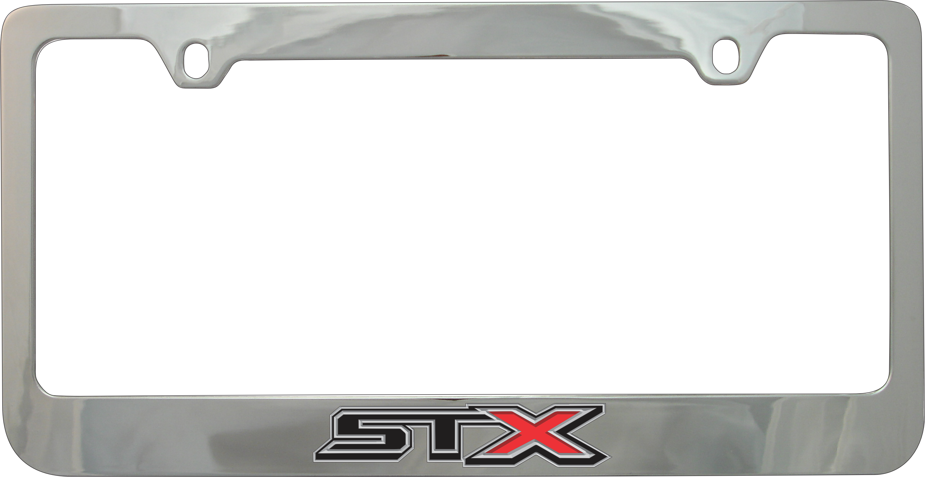 Ford F-150 STX Chrome License Plate Frame