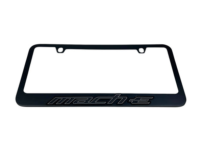 Ford Mustang Mach-E Blacked Out License Plate Frame