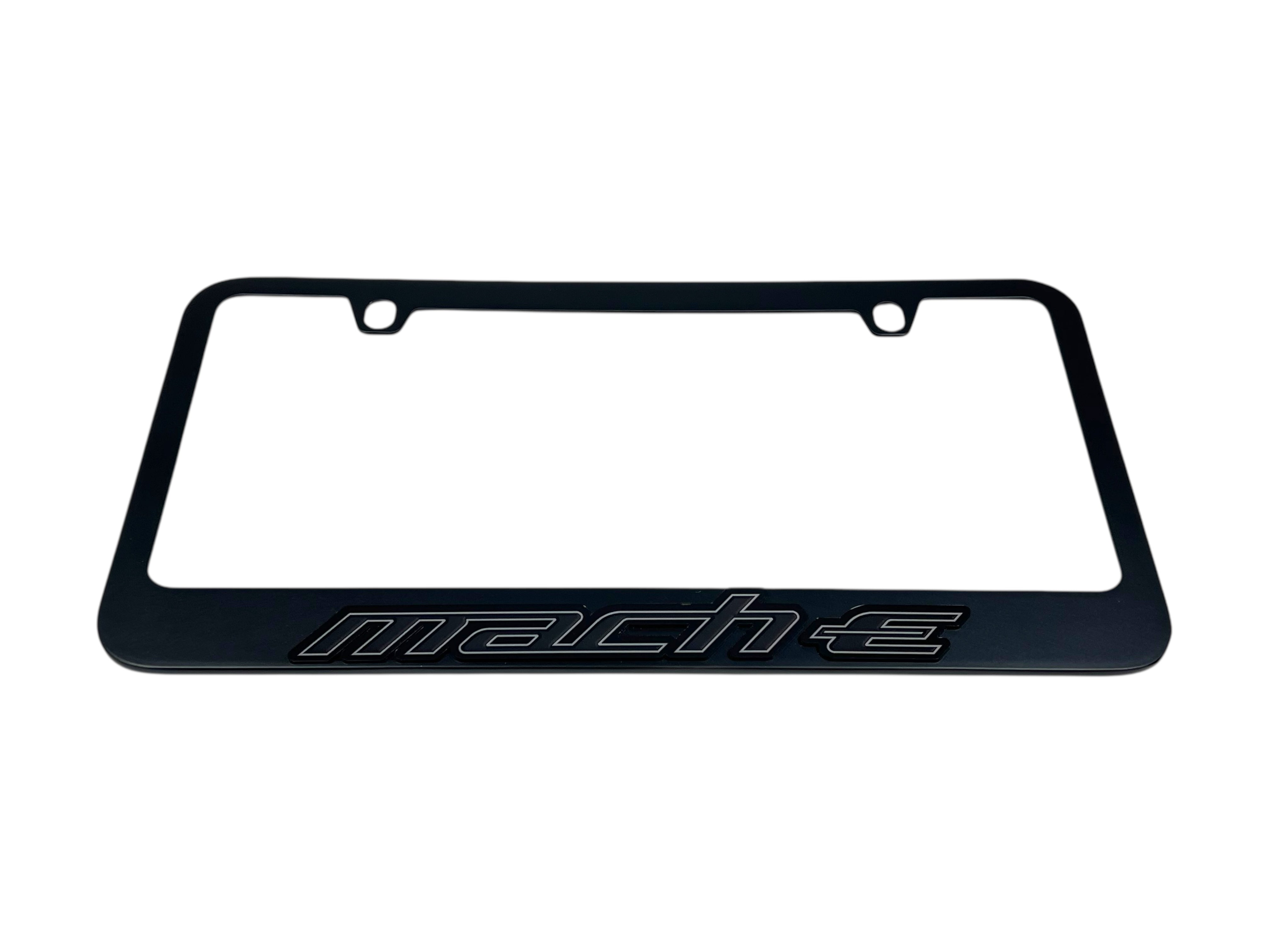 Ford Mustang Mach-E Blacked Out License Plate Frame