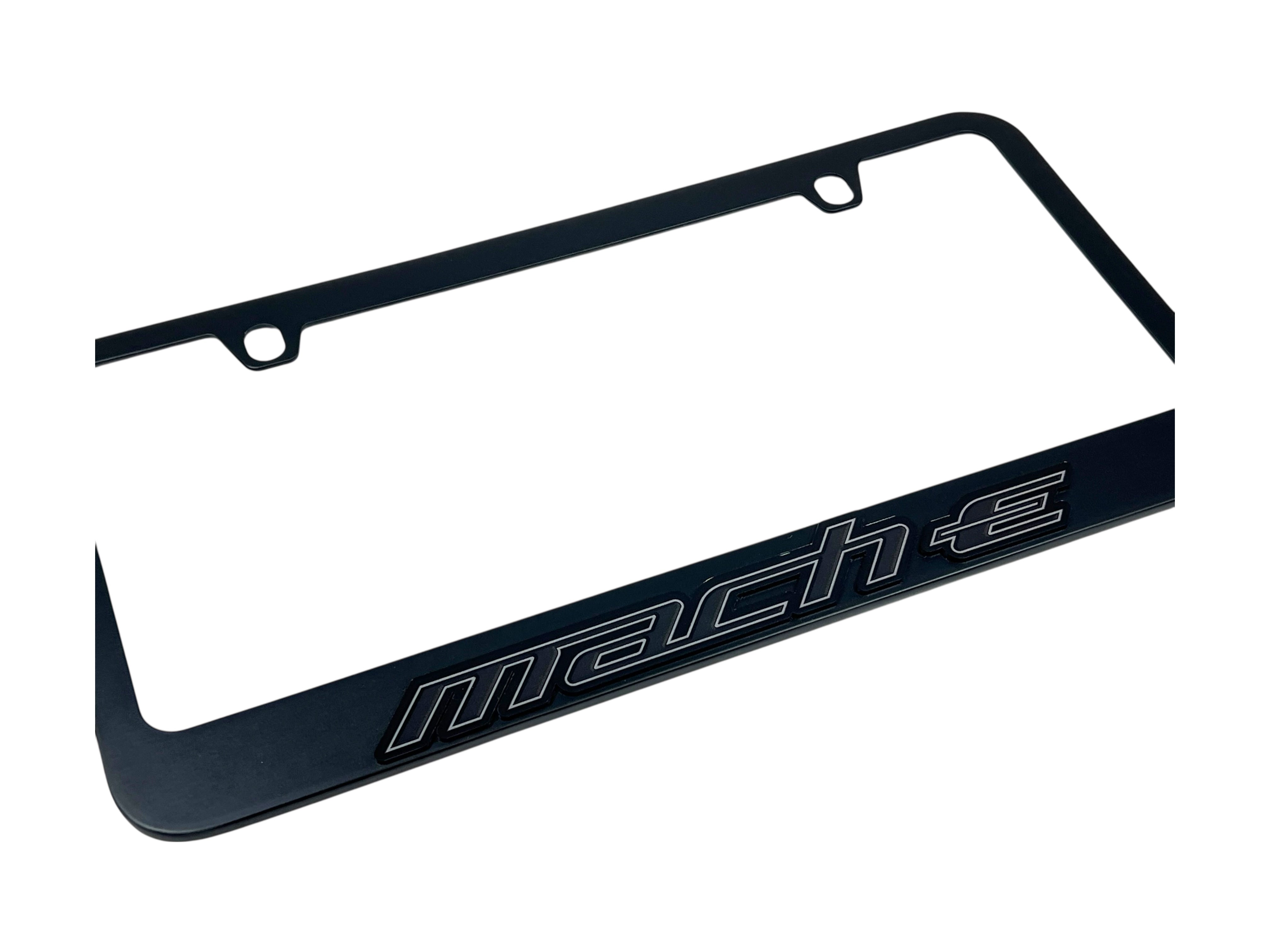 Ford Mustang Mach-E Blacked Out License Plate Frame