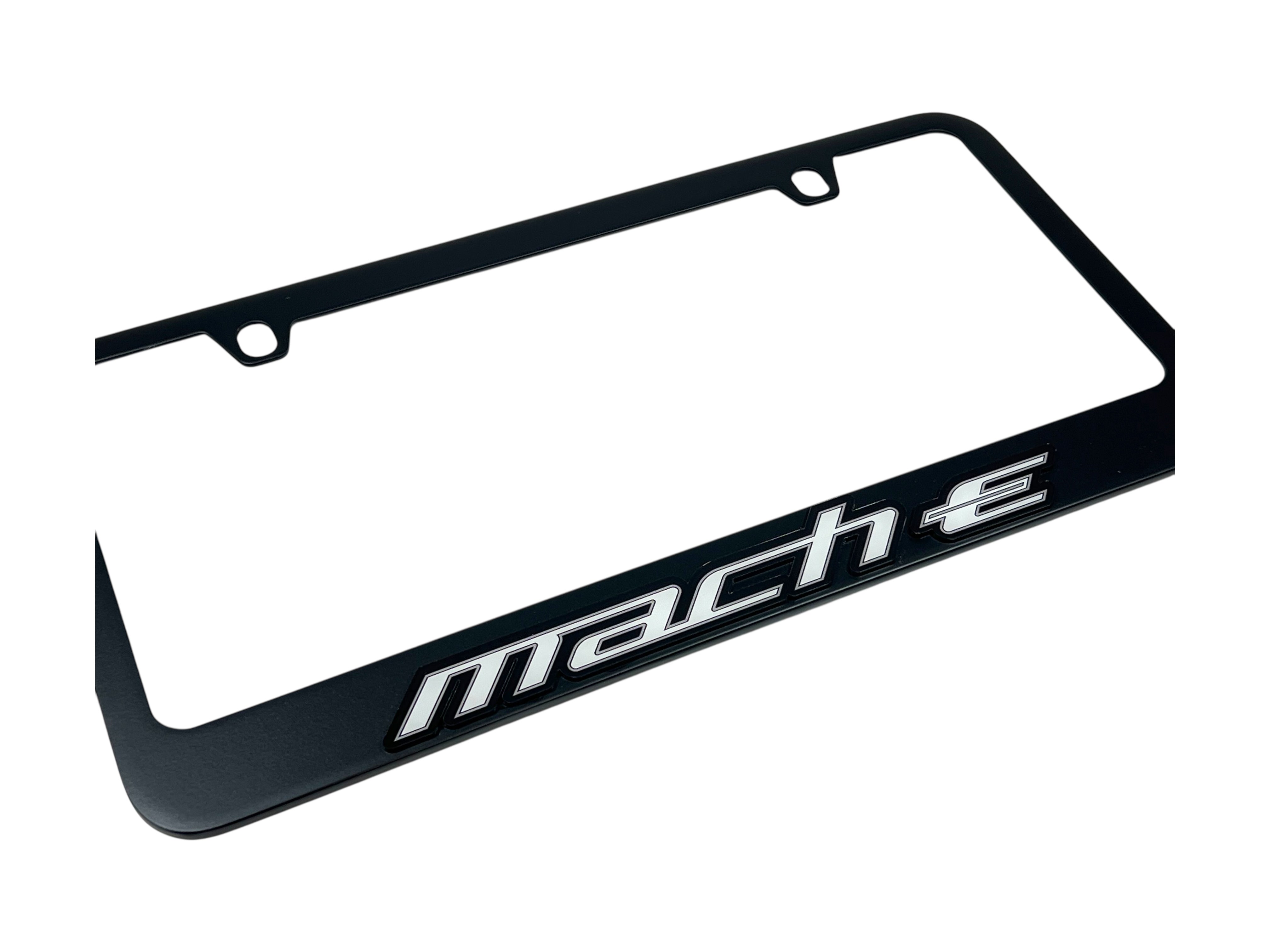 Ford Mustang Mach-E Black License Plate Frame