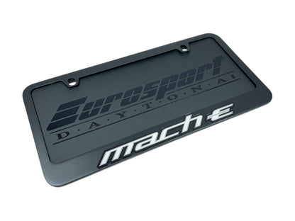Ford Mustang Mach-E Black License Plate Frame