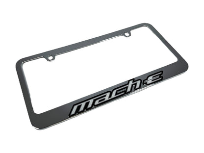 Ford Mustang Mach-E Chrome License Plate Frame