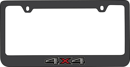 Ford 4X4 Black License Plate Frame