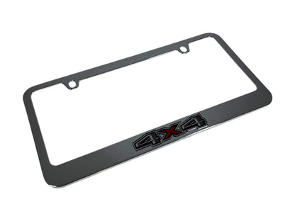 Ford 4X4 Chrome License Plate Frame