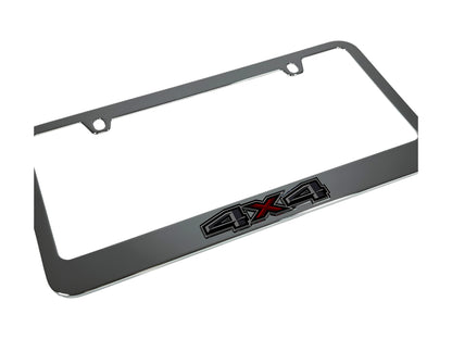 Ford 4X4 Chrome License Plate Frame
