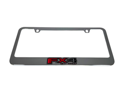 Ford FX4 Chrome License Plate Frame