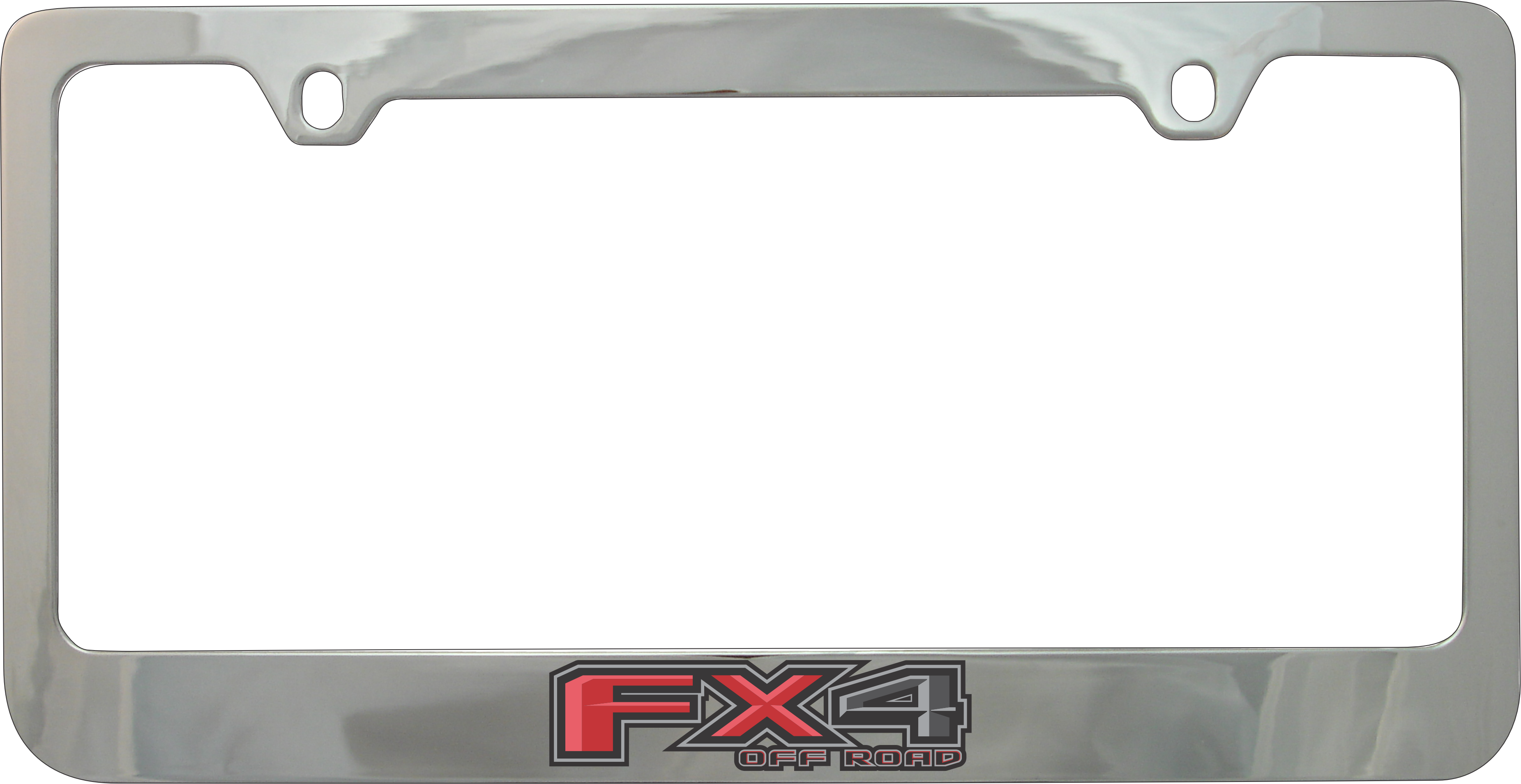 Ford FX4 Chrome License Plate Frame