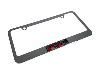 Ford FX4 Chrome License Plate Frame