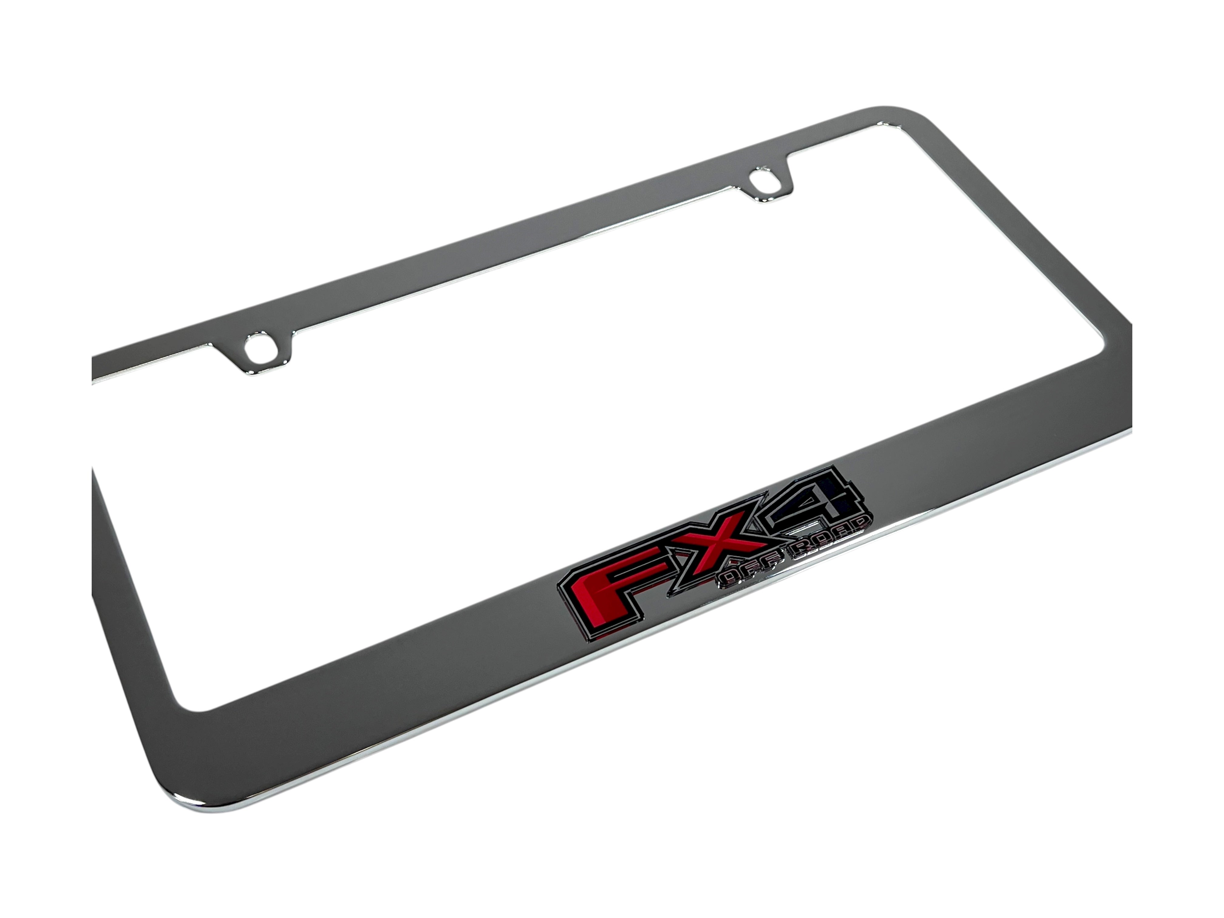 Ford FX4 Chrome License Plate Frame