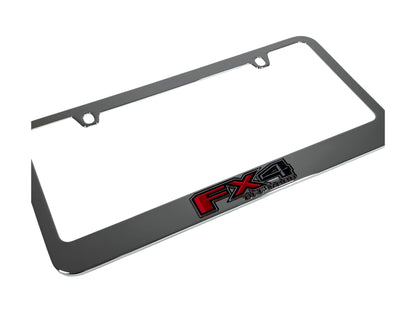 Ford FX4 Chrome License Plate Frame