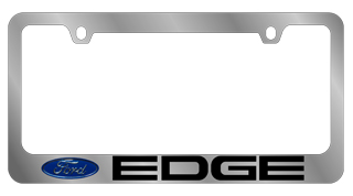 Ford Edge Chrome License Plate Frame