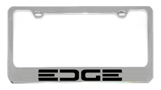 2011 Ford Edge Chrome License Plate Frame