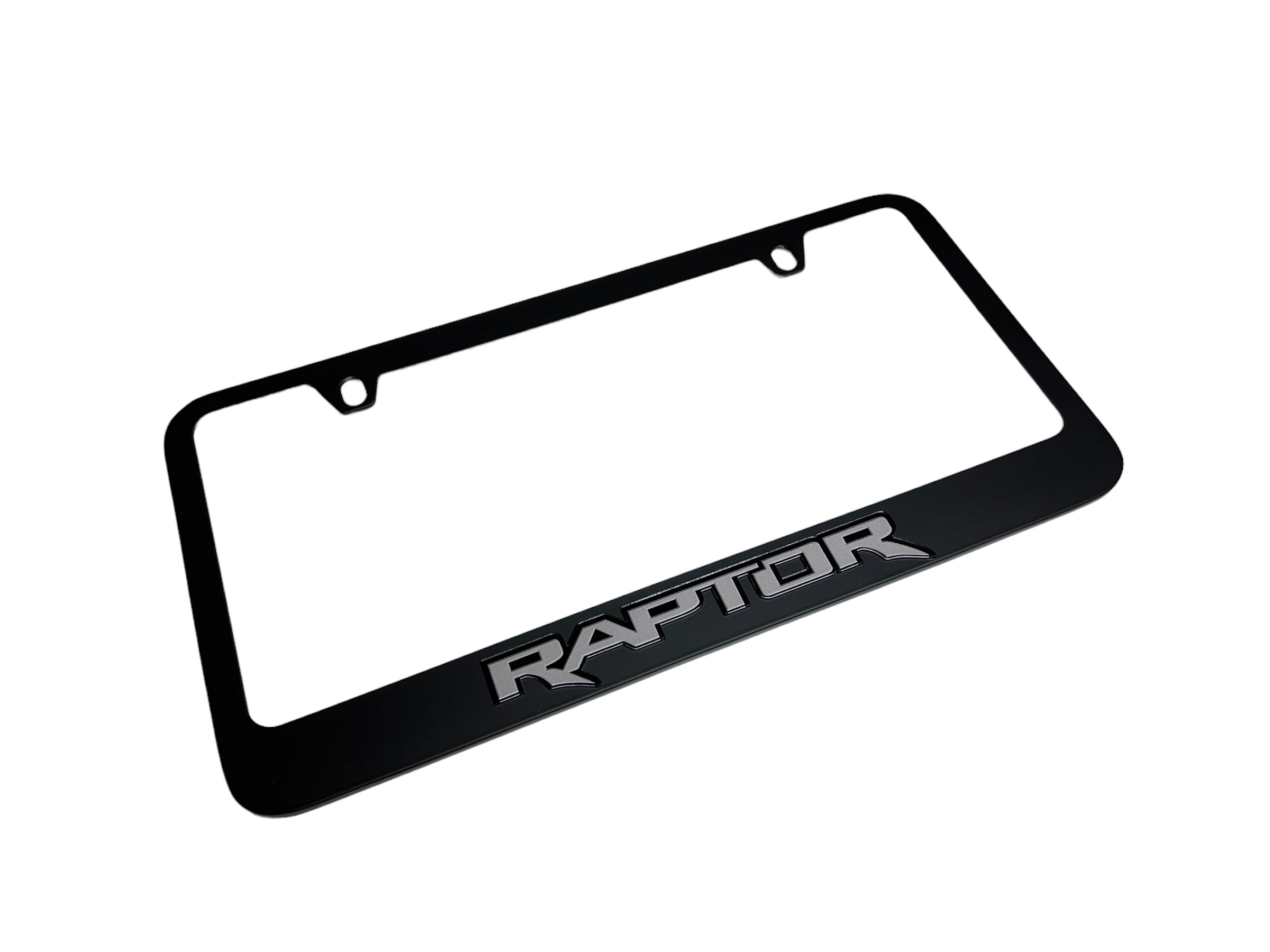 Ford Raptor Black License Plate Frame