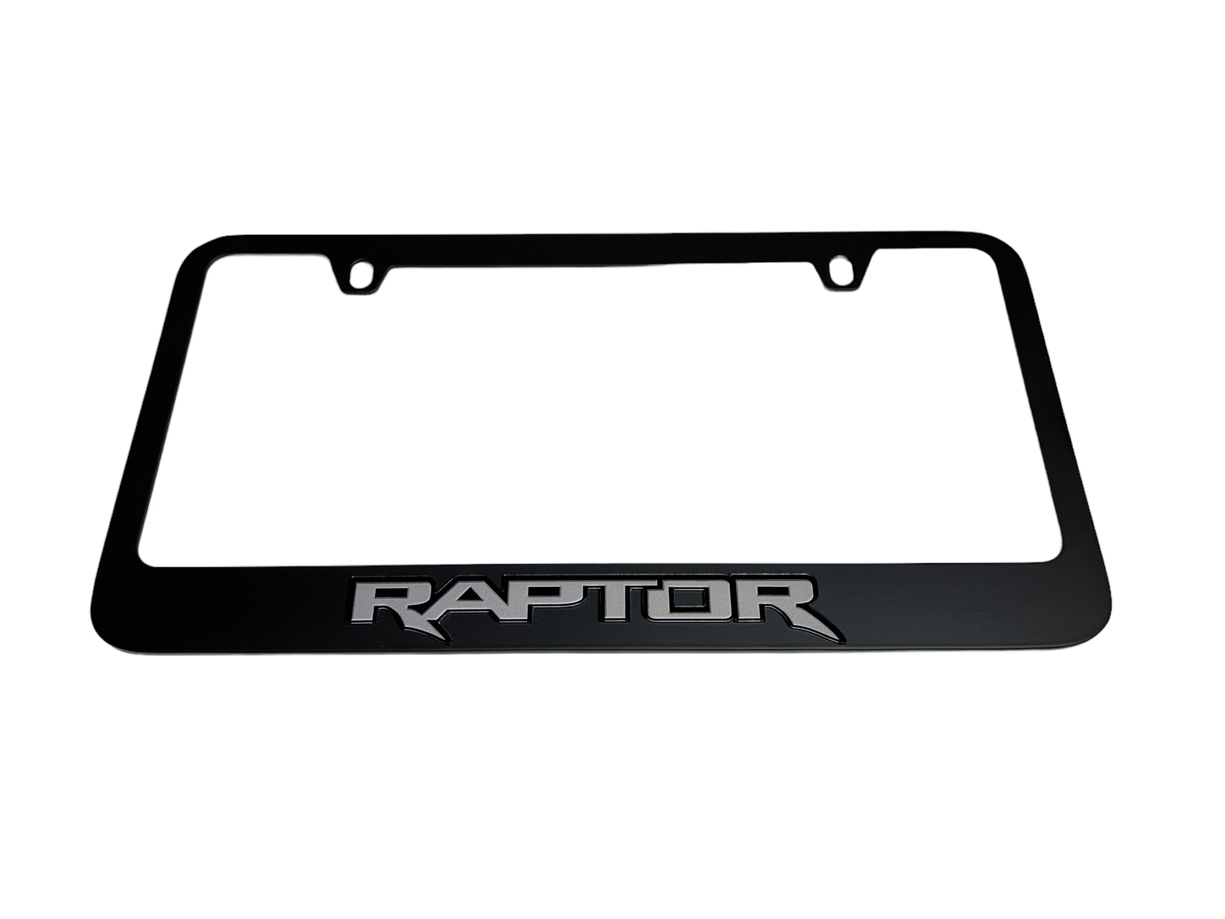 Ford Raptor Black License Plate Frame