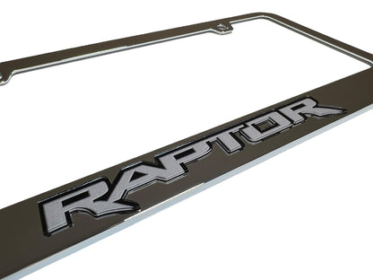 Ford Raptor Chrome License Plate Frame