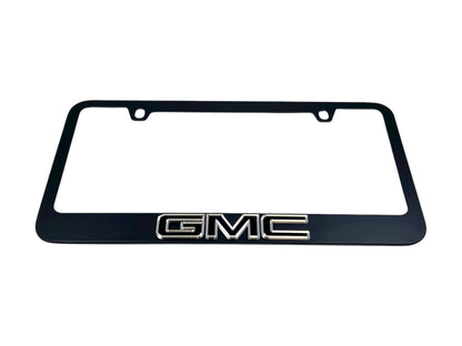 GMC Black License Plate Frame