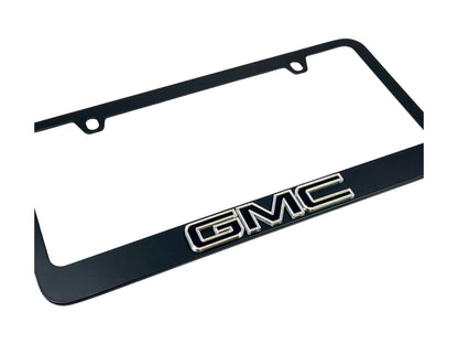 GMC Black License Plate Frame