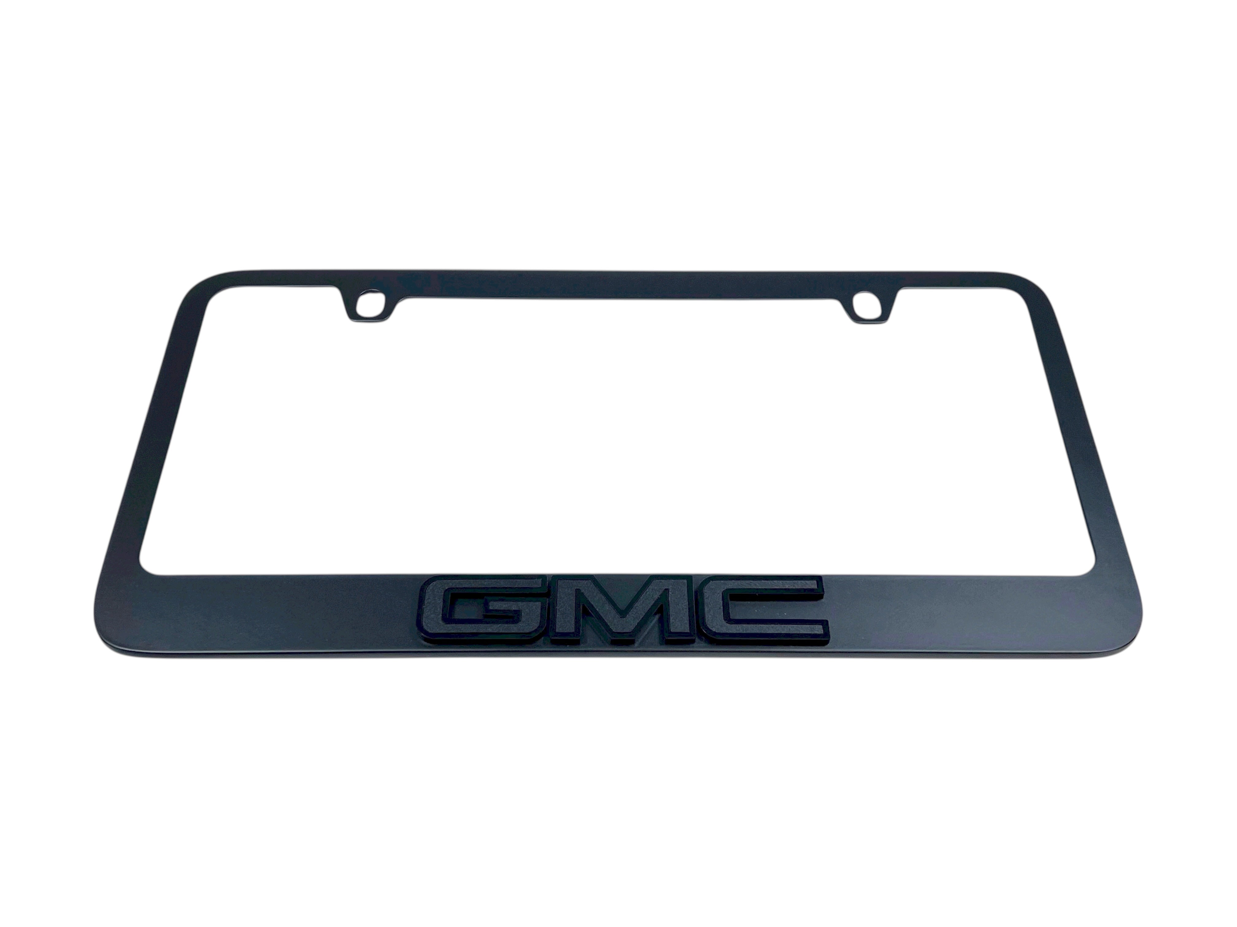 GMC Black License Plate Frame