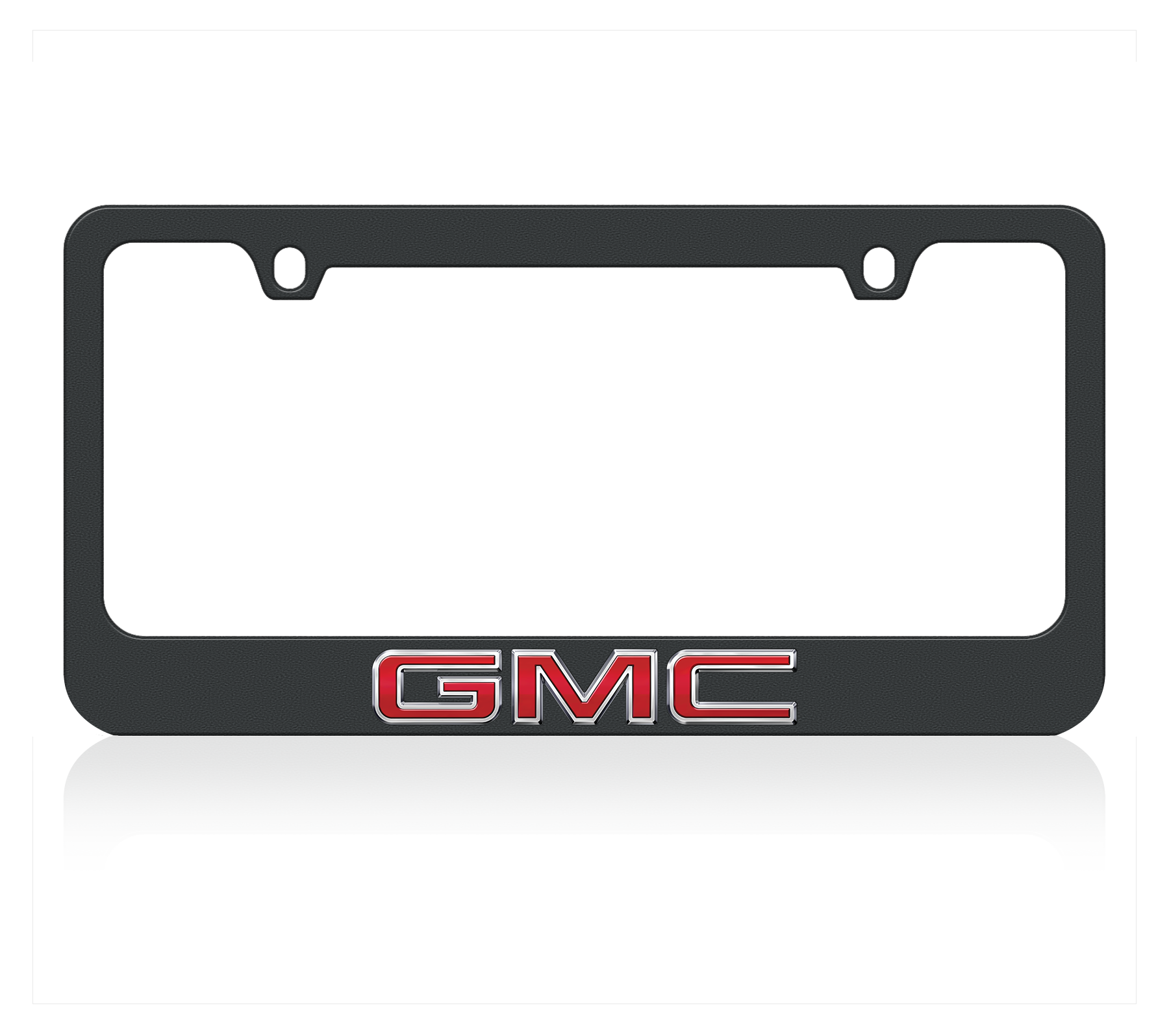 GMC Black License Plate Frame