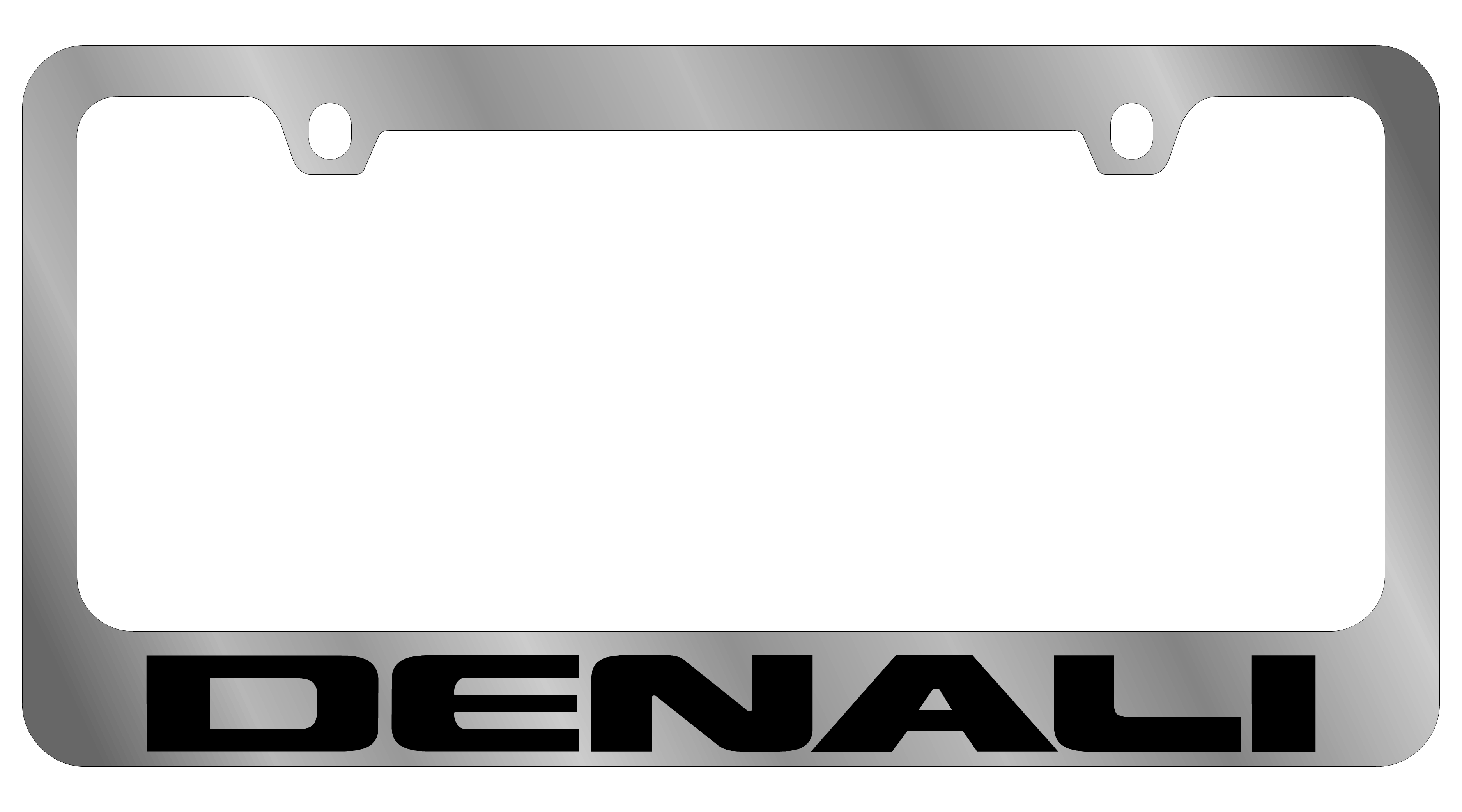 GMC Denali Chrome License Plate Frame