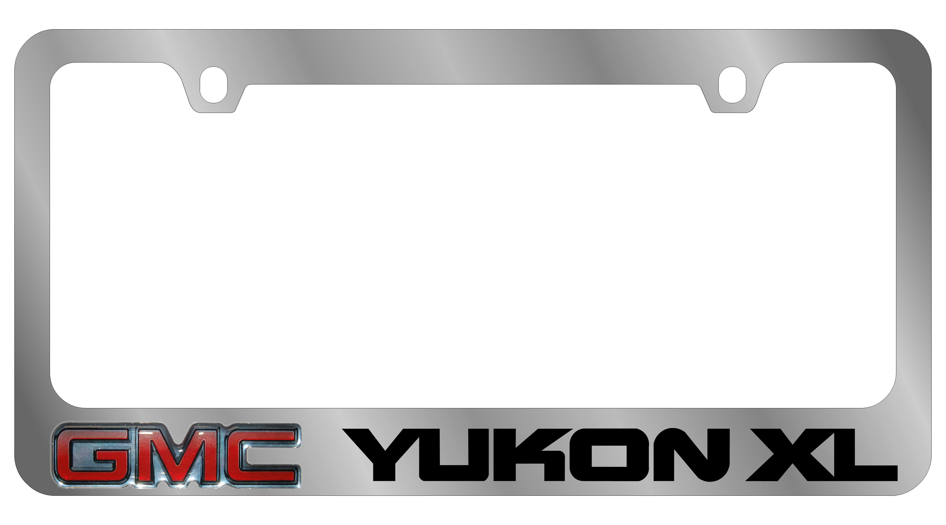 GMC Yukon XL Chrome License Plate Frame