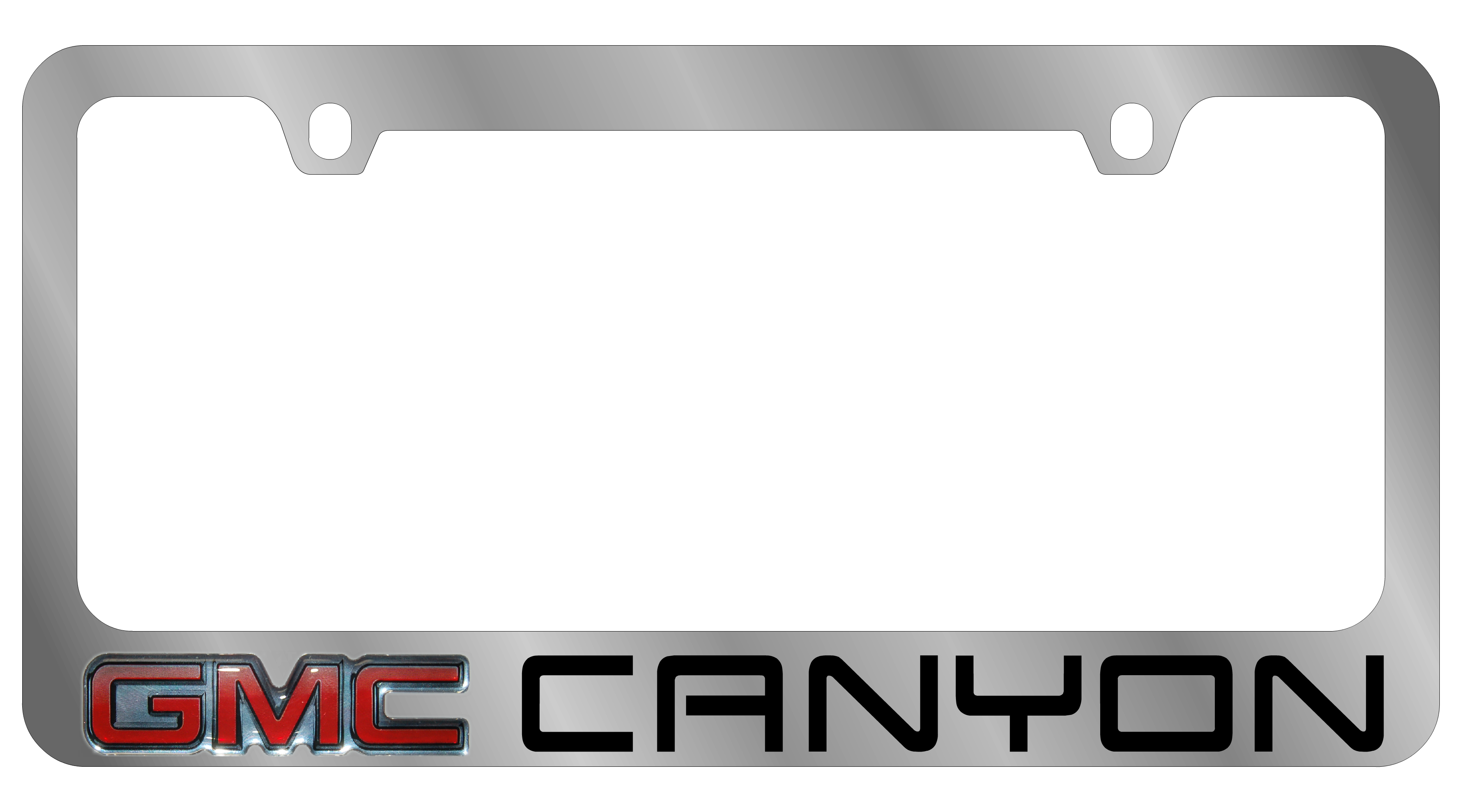 GMC Canyon Chrome License Plate Frame