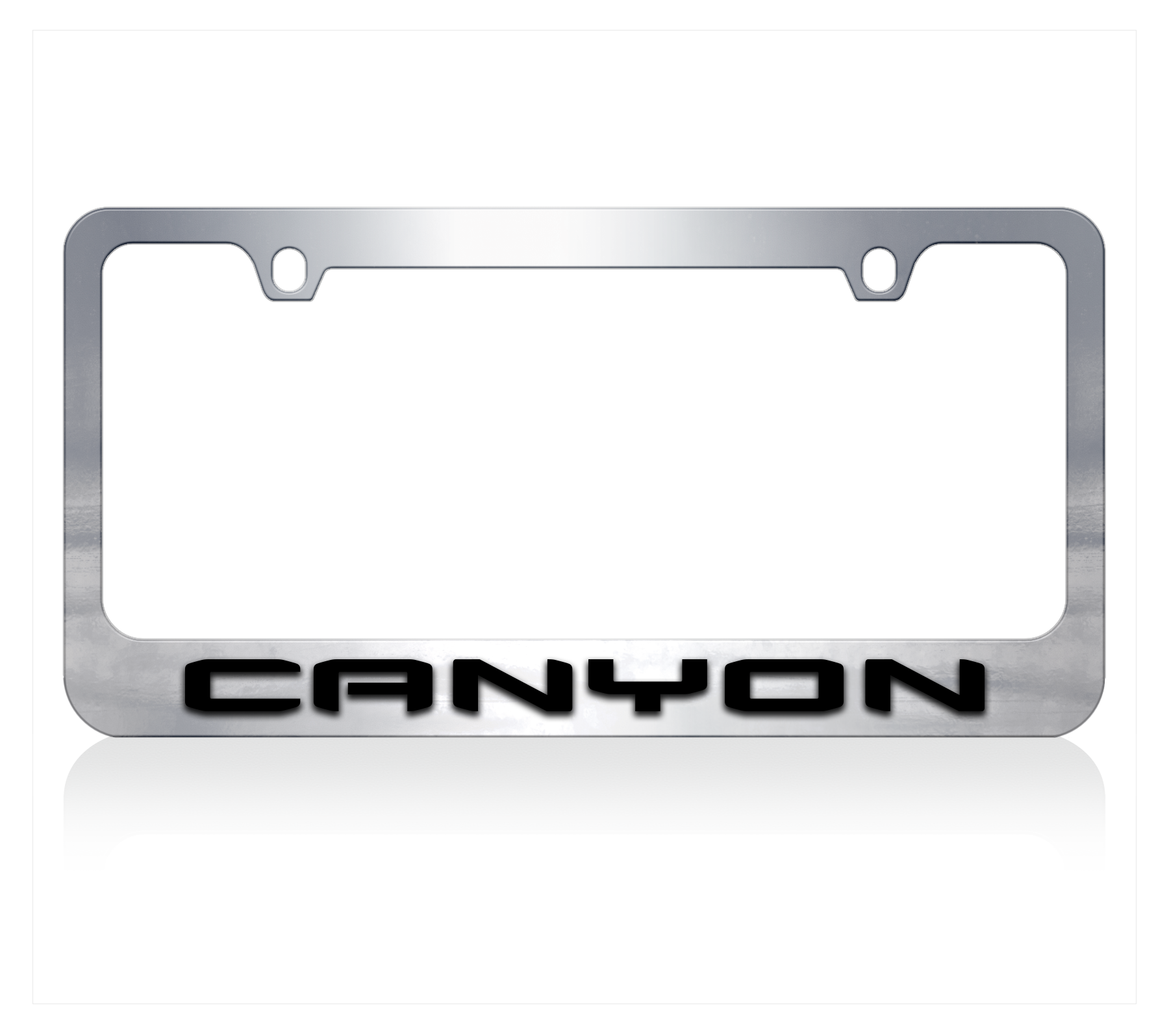 2019 GMC Canyon Chrome License Plate Frame