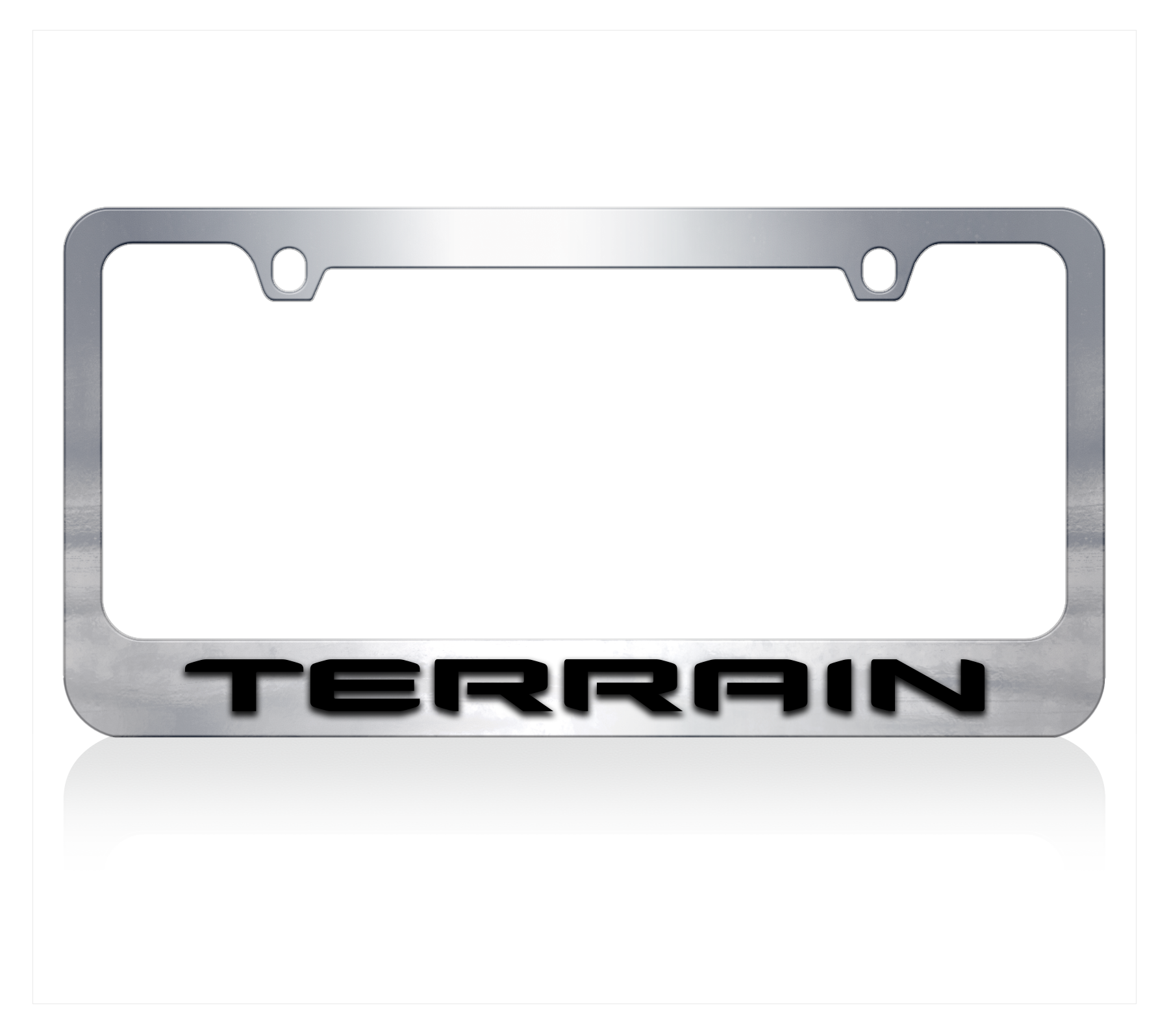 2019 GMC Terrain Chrome License Plate Frame