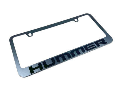 Hummer Black License Plate Frame