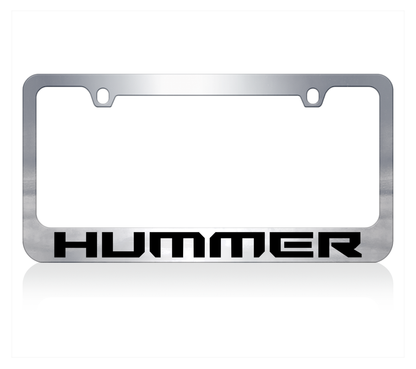 Hummer Chrome License Plate Frame