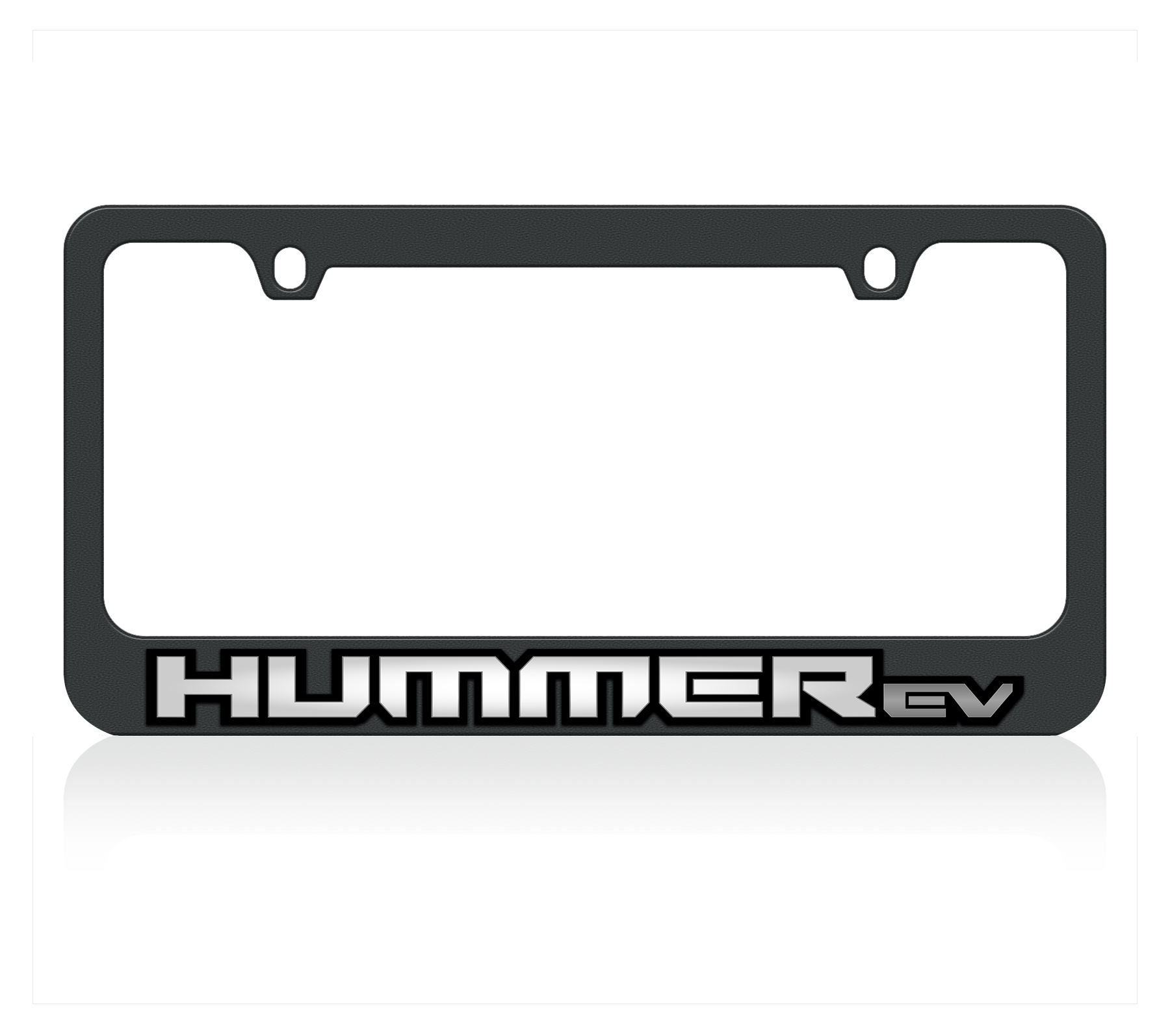 Hummer EV Black License Plate Frame