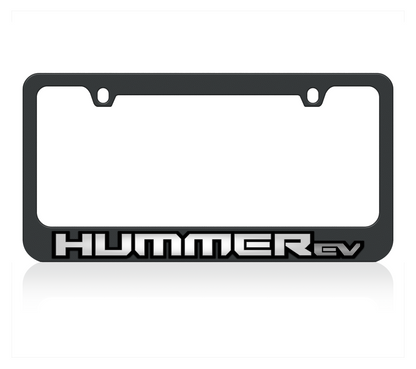Hummer EV Black License Plate Frame