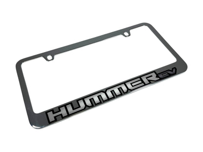 Hummer EV Chrome License Plate Frame