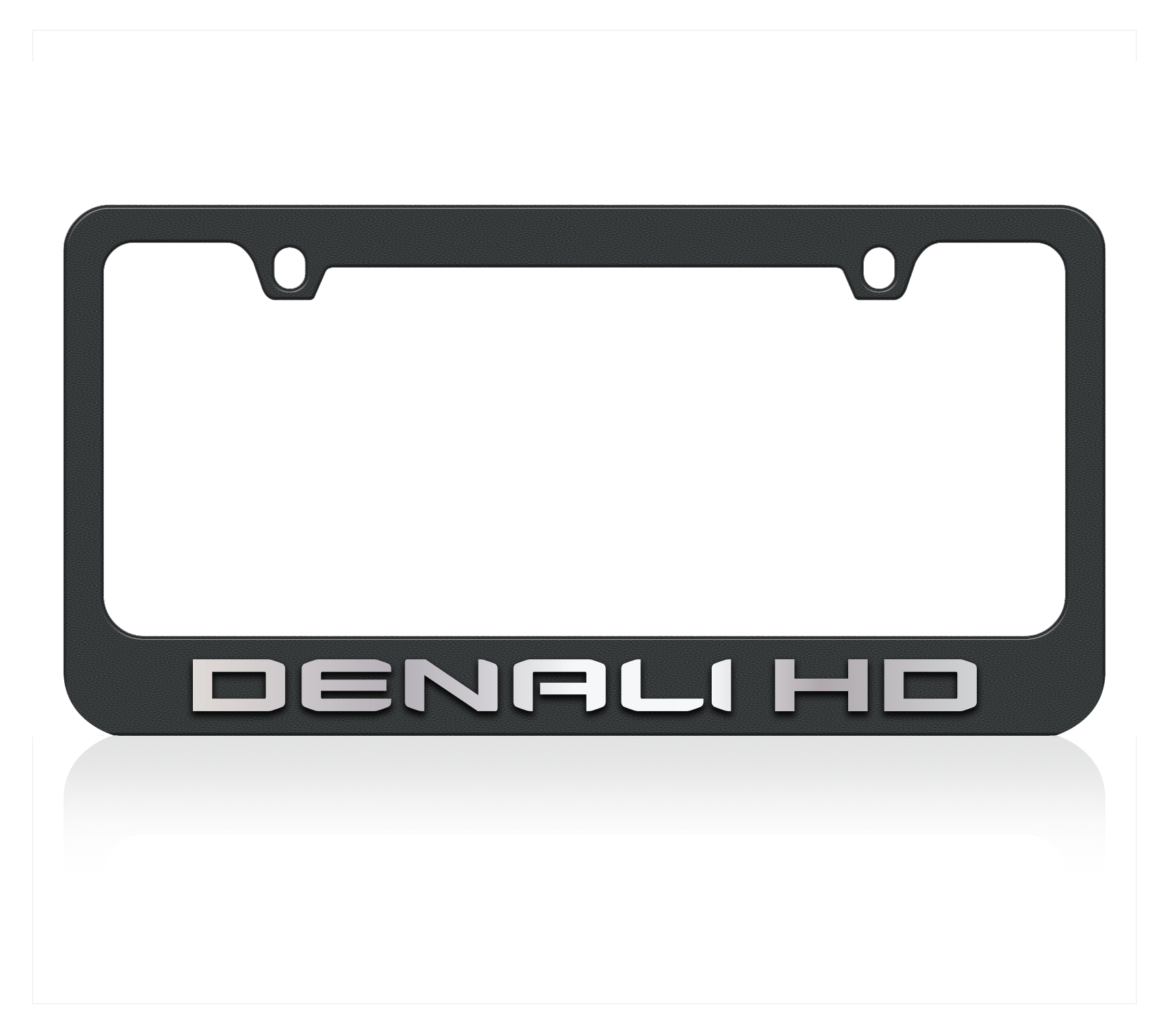 2019 GMC Denali HD Black License Plate Frame