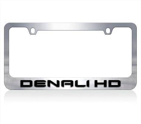 2019 GMC Denali HD Chrome License Plate Frame