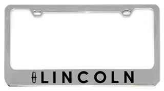 Lincoln Chrome License Plate Frame