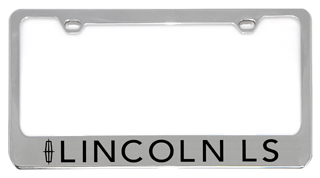 Lincoln LS Chrome License Plate Frame