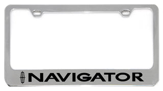 2003 Lincoln Navigator Chrome License Plate Frame