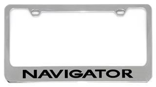 2003 Lincoln Navigator Chrome License Plate Frame