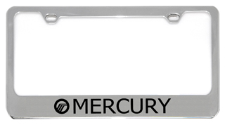 Lincoln Mercury Chrome License Plate Frame