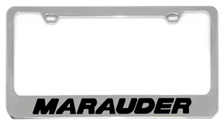 Mercury Marauder Chrome License Plate Frame