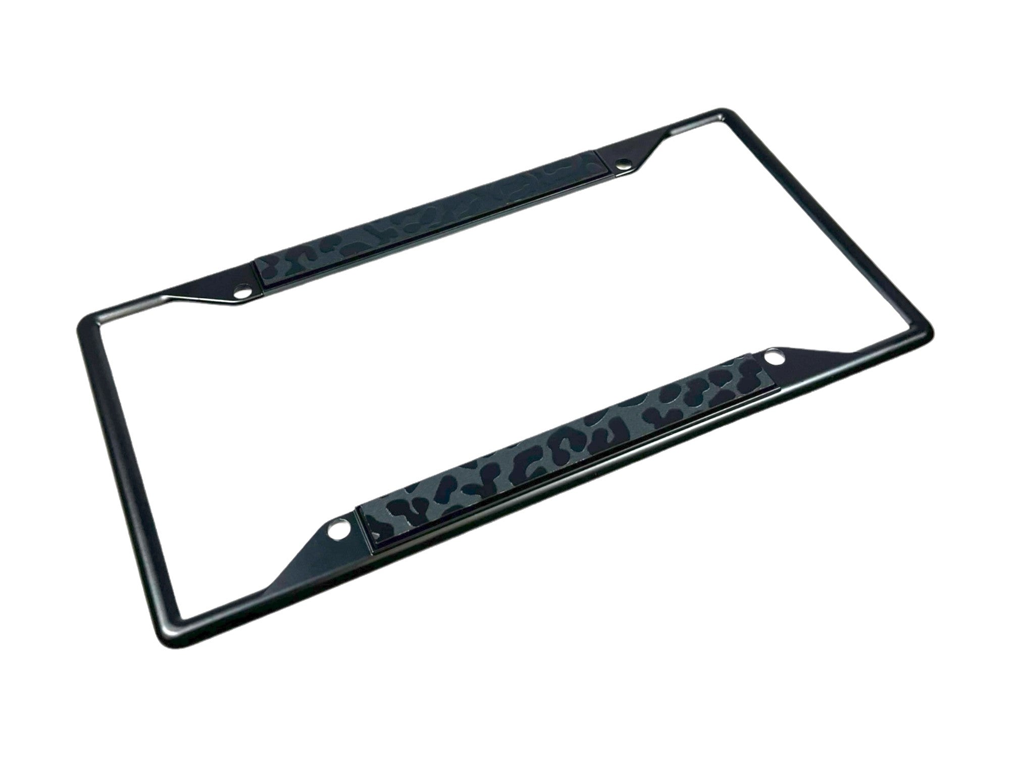 a black license plate frame with the word nyycro on it