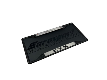 Cadillac CTS Black License Plate Frame