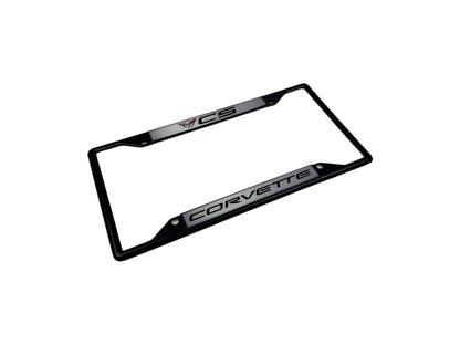 Chevrolet Corvette C5 Black License Plate Frame